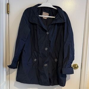 White Stag Navy Blue Rain Coat